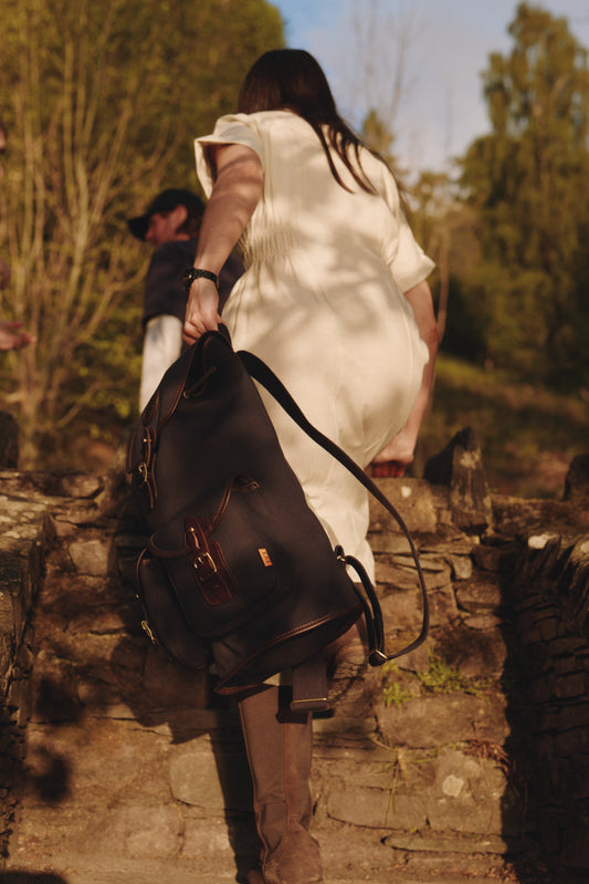 Large Border Backpack