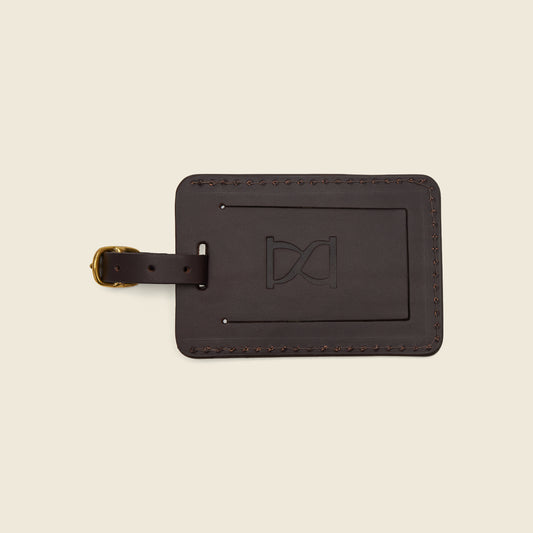Leather Address Tag