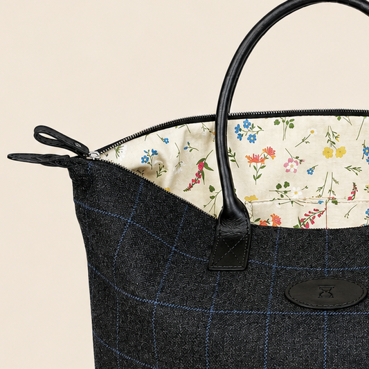 Chapman Tweed Bag - Floral Lining